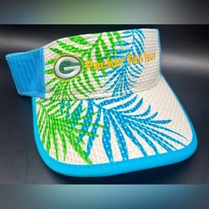 Green Bay Packers Fan Tour Visor-‎ Adjustable back, Embroidered front